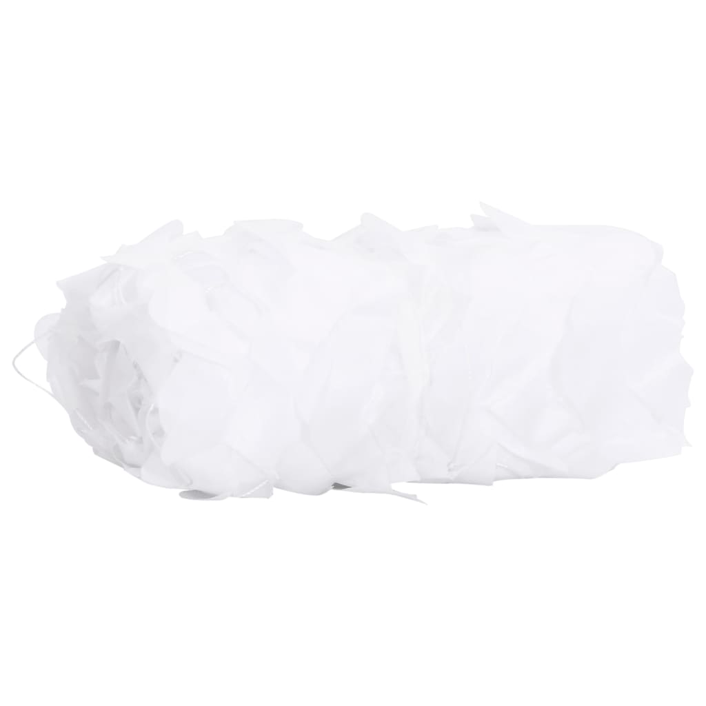 Camouflage Net with Storage Bag 241.7x228.7" White