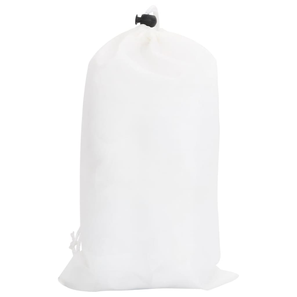 Camouflage Net with Storage Bag 241.7x228.7" White
