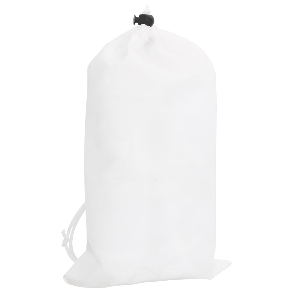 Camouflage Net with Storage Bag 241.7x228.7" White