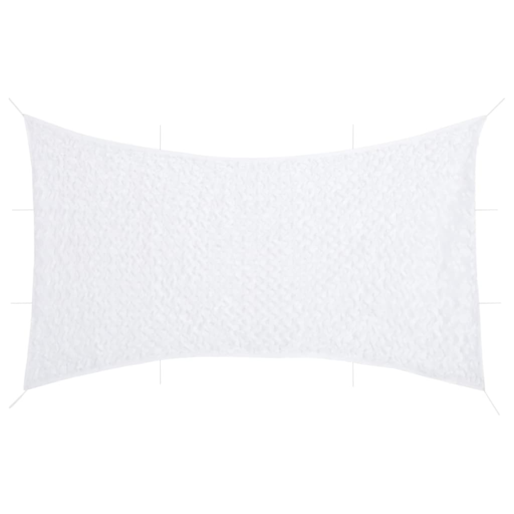 Camouflage Net with Storage Bag 287.0x237.0" White