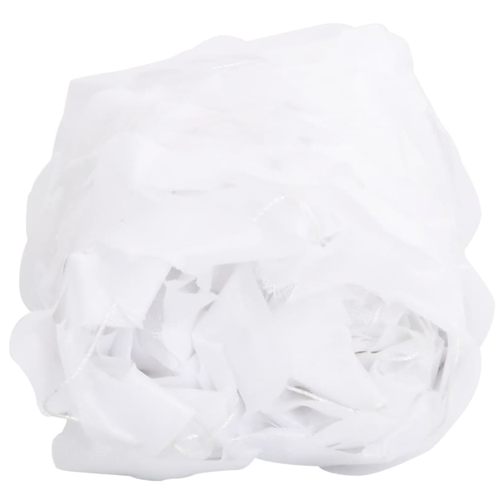 Camouflage Net with Storage Bag 287.0x237.0" White
