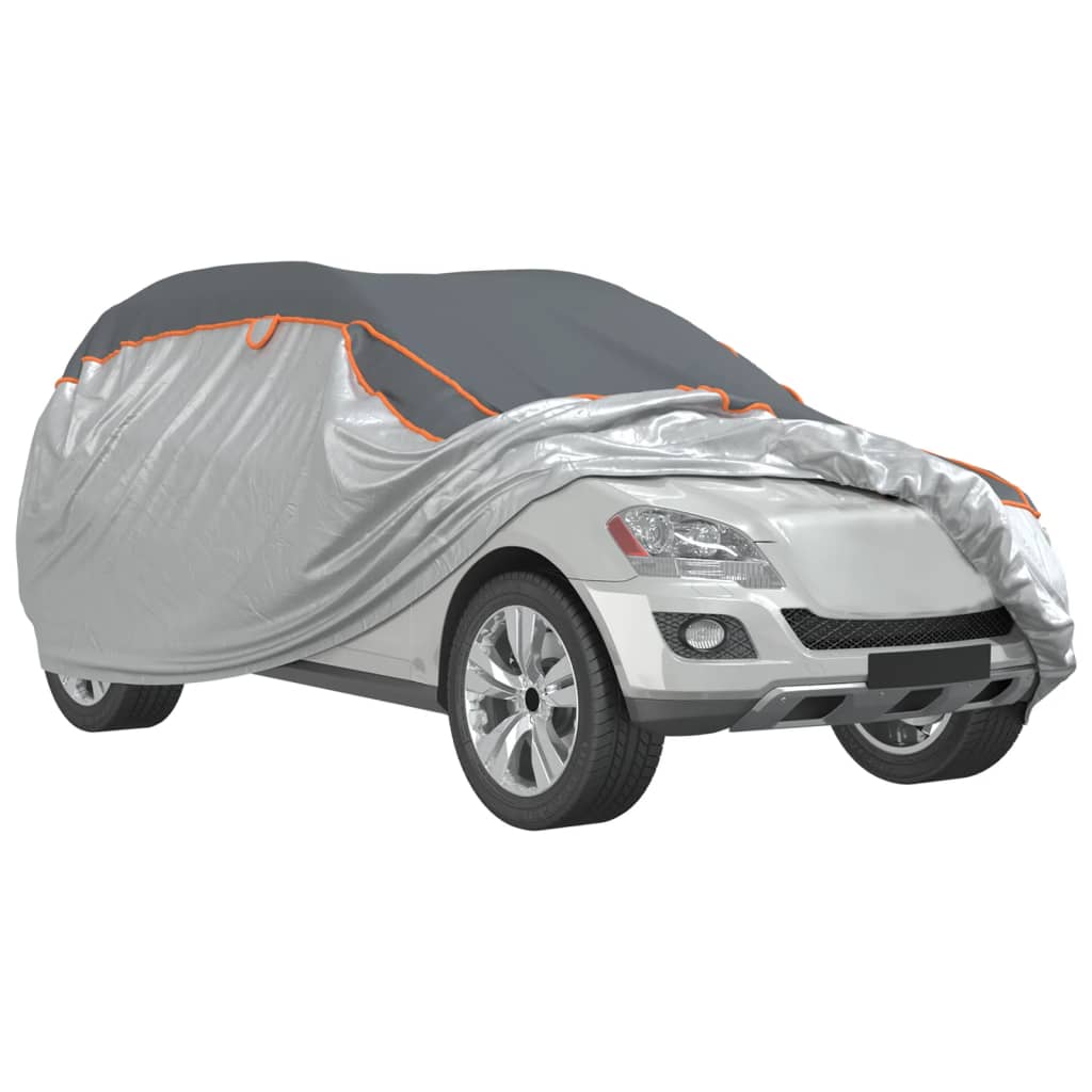 Car Cover for SUV Hail Protection Full XL Grey and Silver