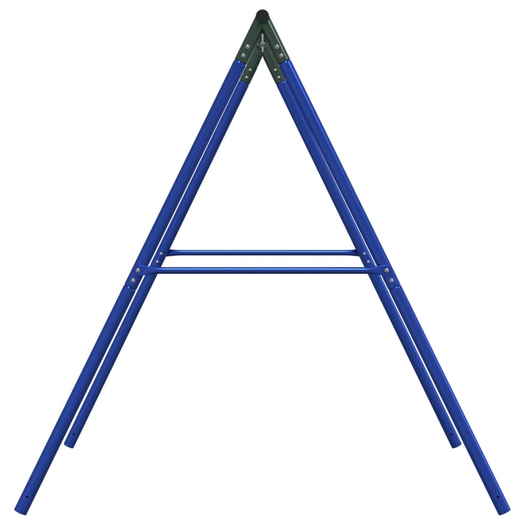 Swing Frame Set of 2 Blue and dark green Painted steel Standard