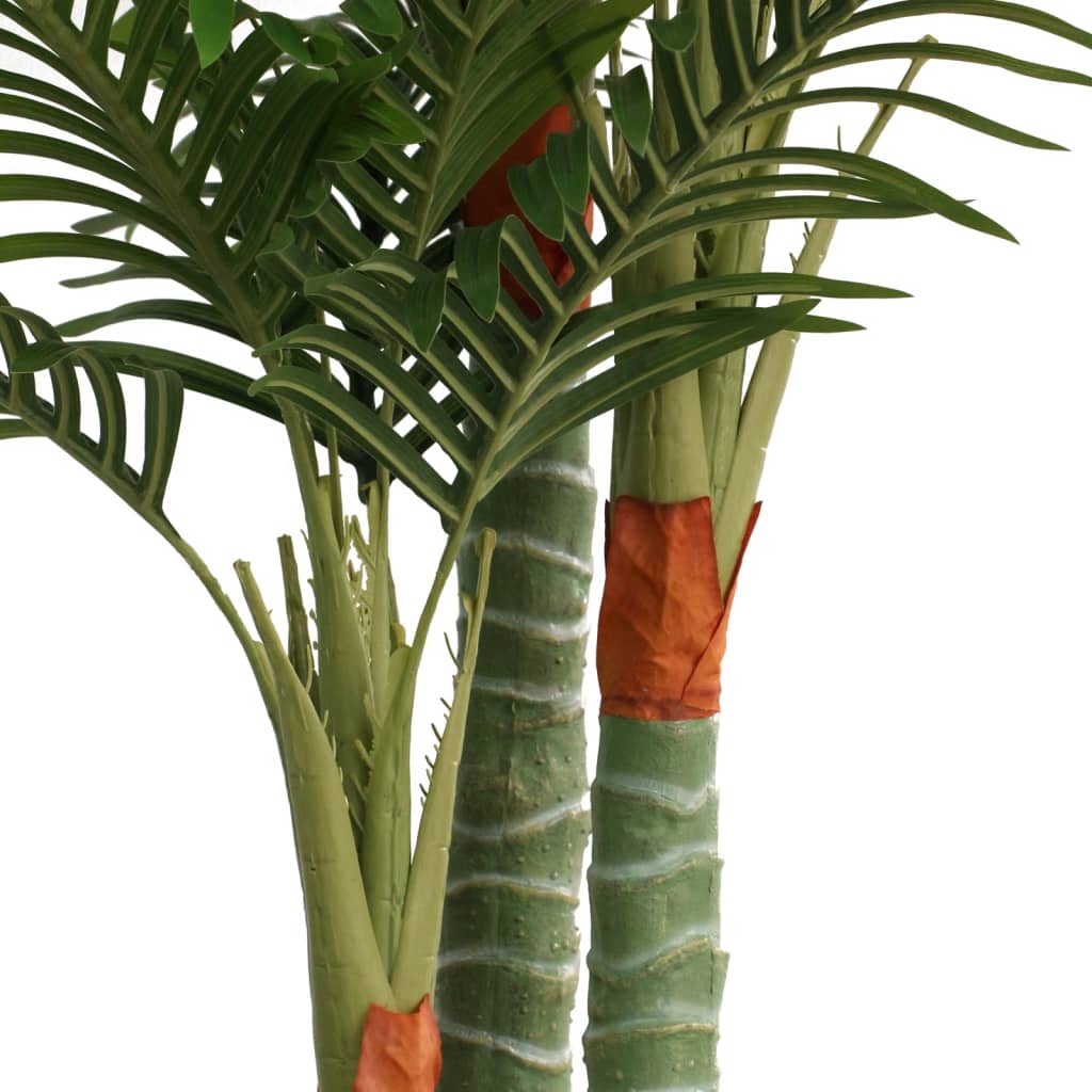 Artificial Palm Tree Green Polypropylene, Iron, Fabric Tall