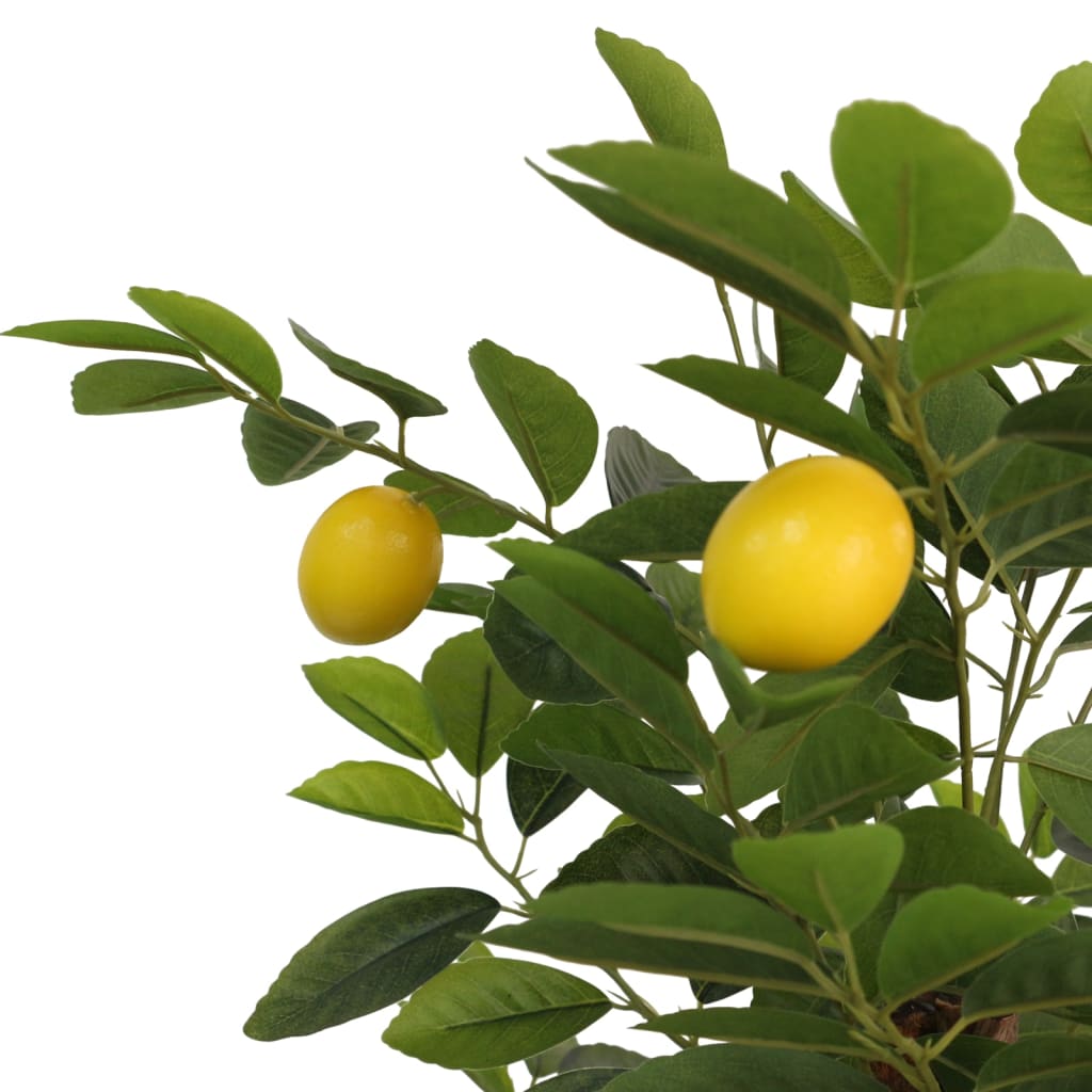Artificial Lemon Tree Green and Yellow