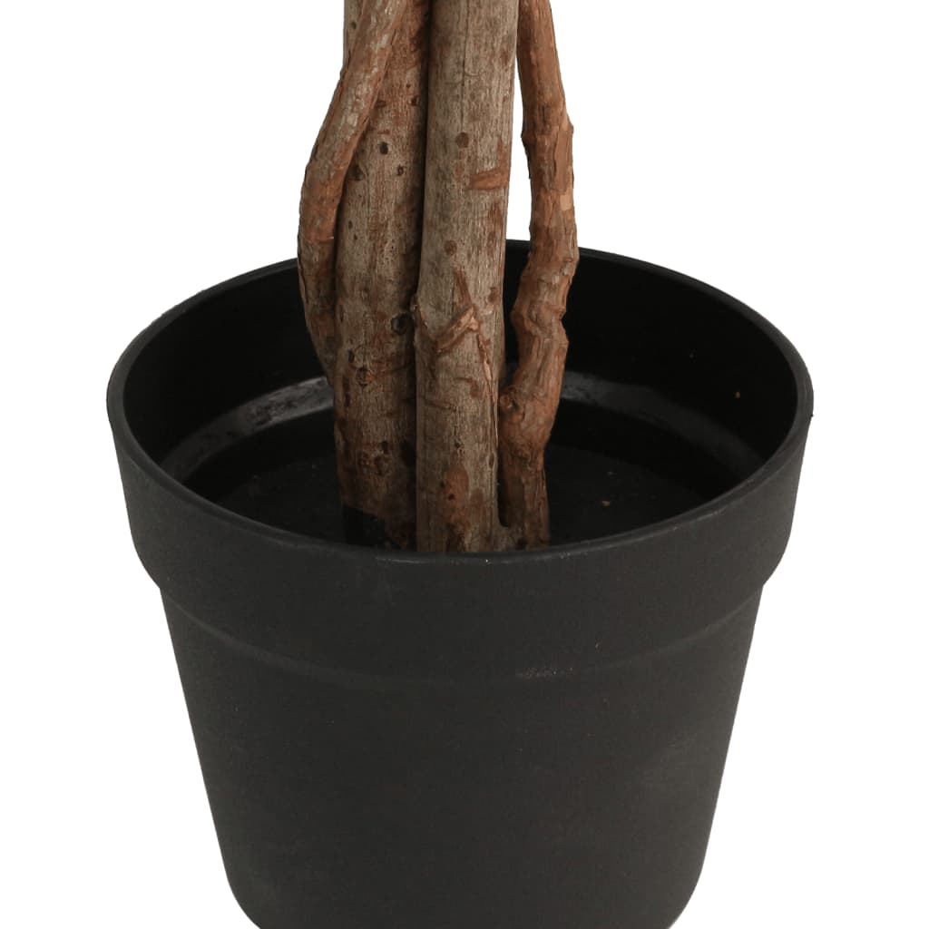 Artificial Lemon Tree Green Polypropylene, Eucalyptus wood Large