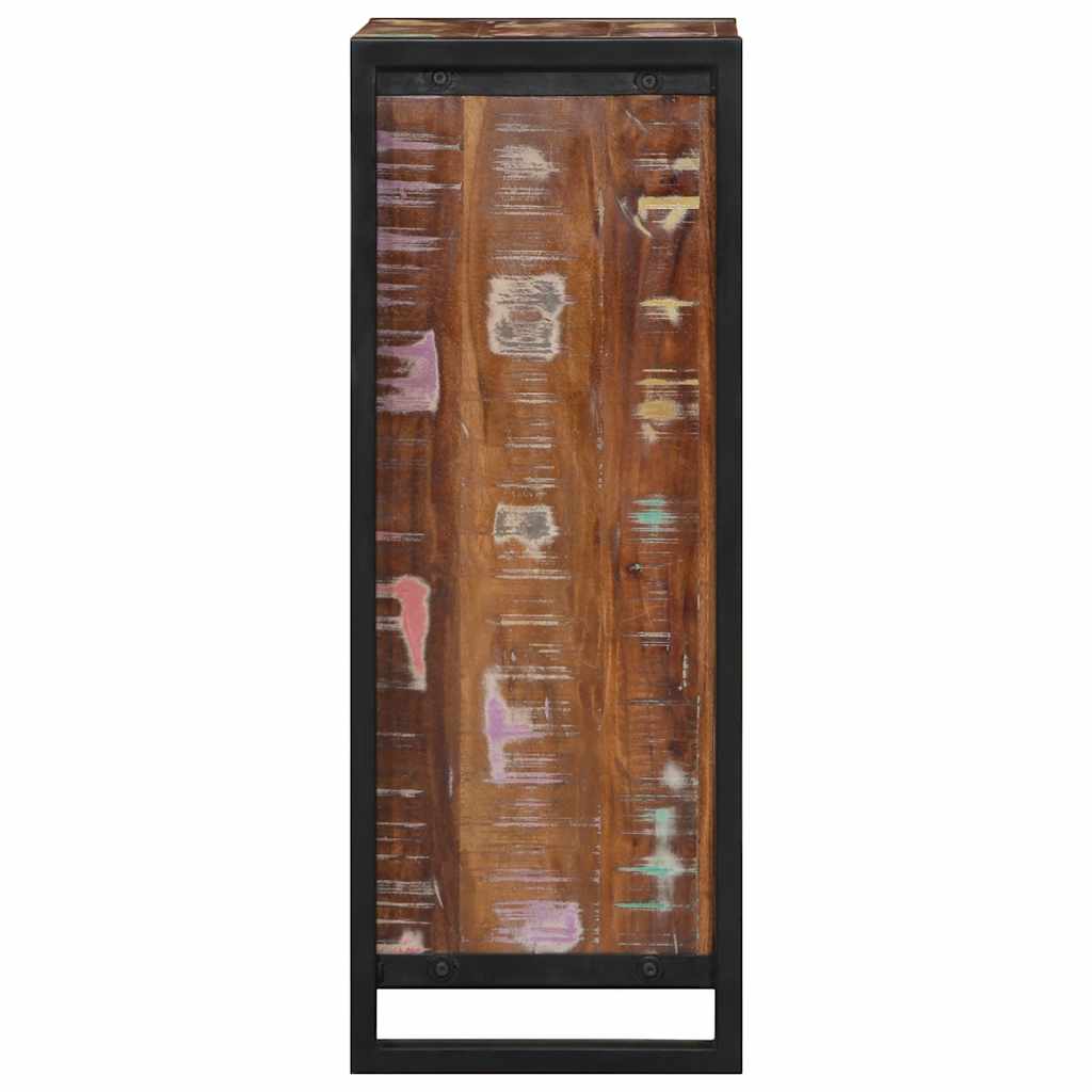 Bedside Cabinet Multicolour Solid reclaimed wood and iron Medium