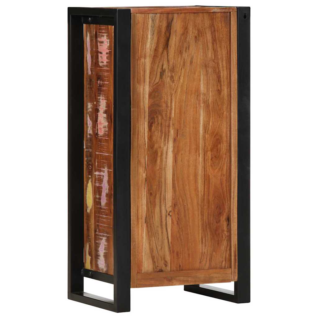 Bedside Cabinet Multicolour Solid reclaimed wood and iron Medium