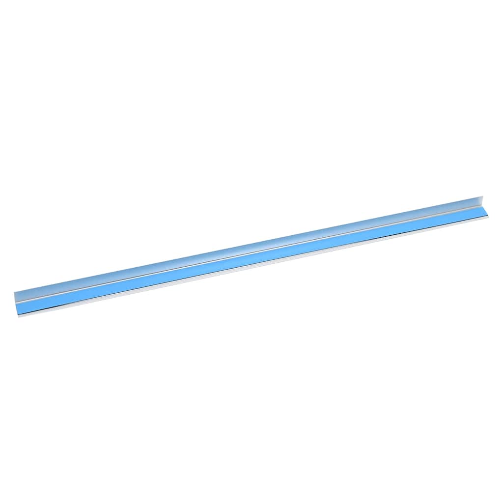 Stair Nosings 10 pcs Silver 67 cm Aluminium