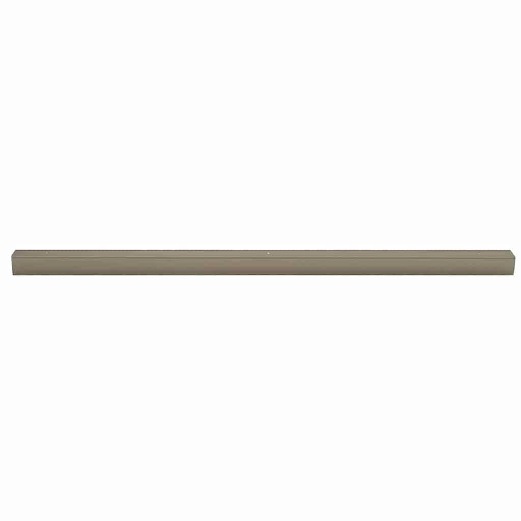 Stair Nosings 10 pcs Champagne 67 cm Aluminium