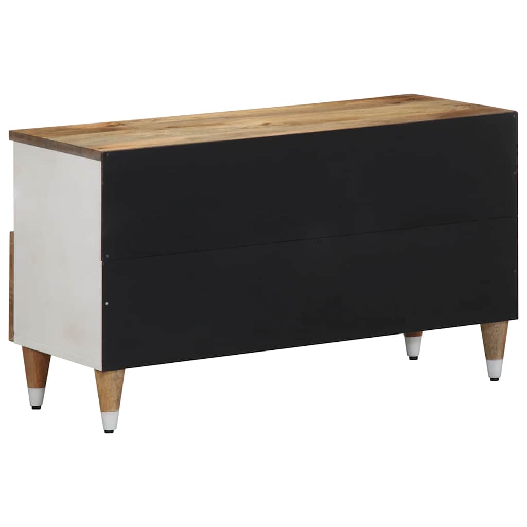 TV Cabinet Mango natural with white