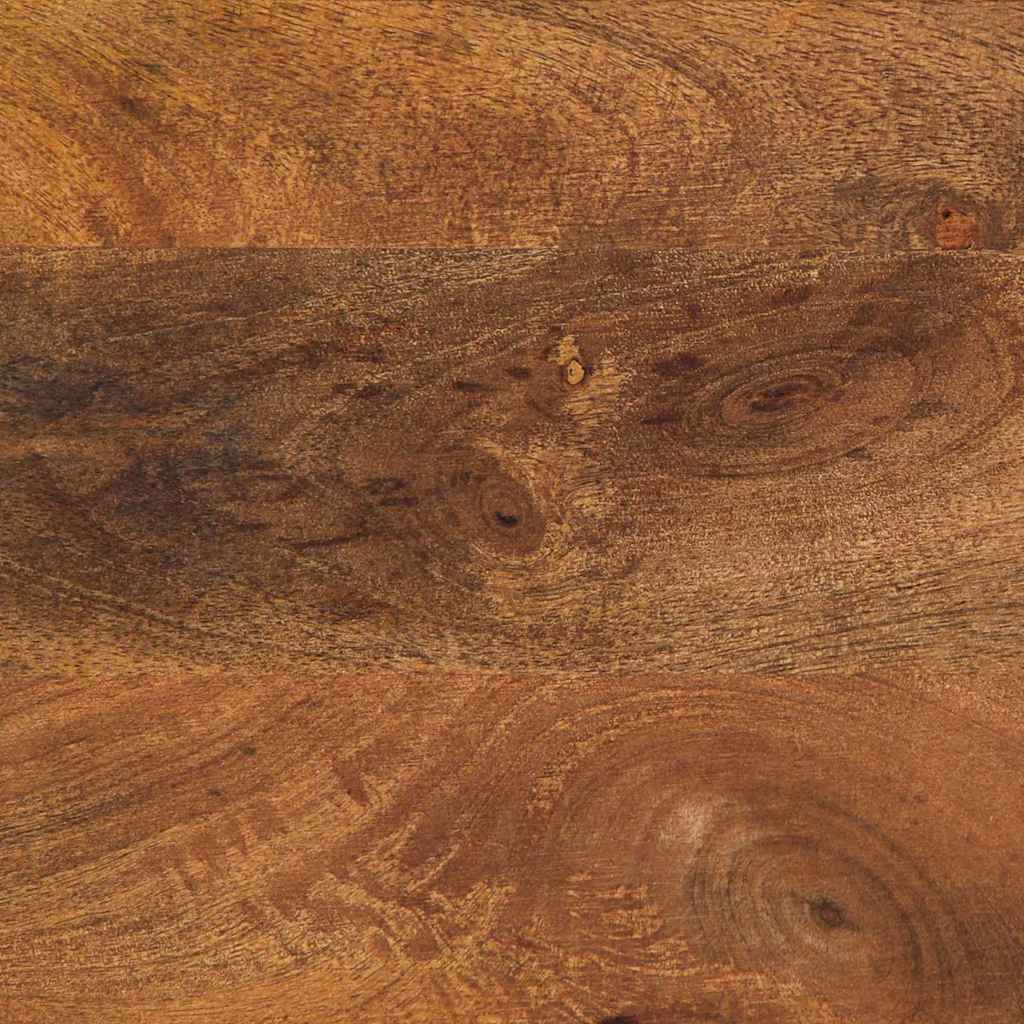 Sideboard Brown 15.75 x 12.99 x 29.53 in Solid Mango Wood