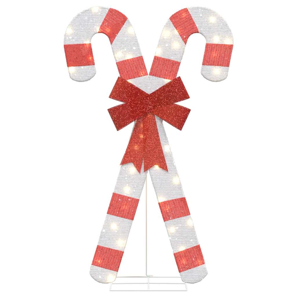 Christmas Decoration Red and white Fabric and metal Large