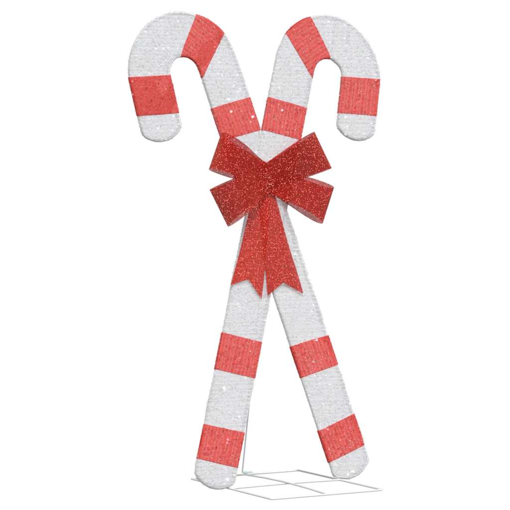 Christmas Decoration Red and white Fabric and metal Large
