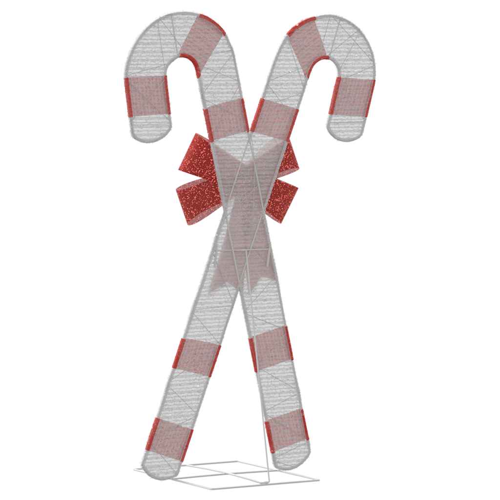 Christmas Decoration Red and white Fabric and metal Large