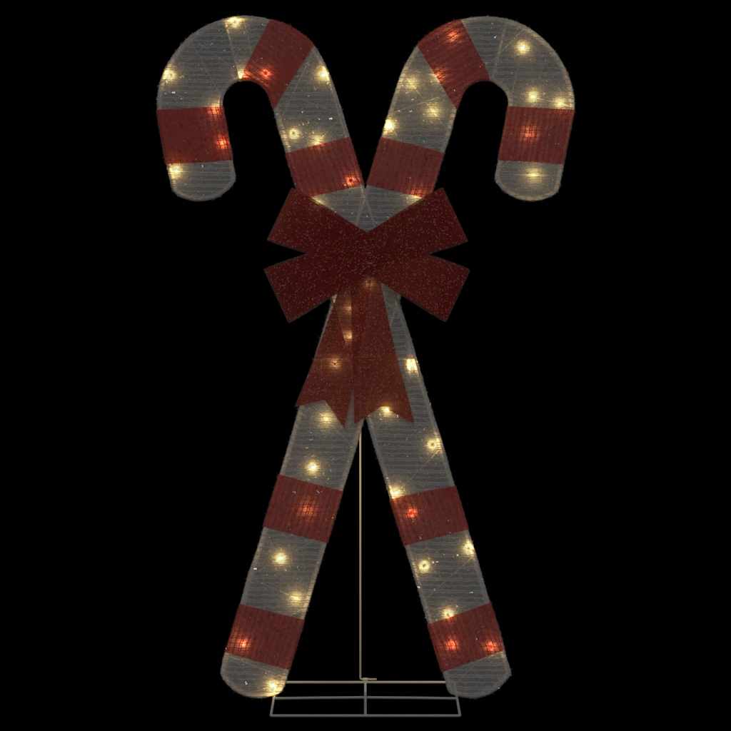 Christmas Decoration Red and white Fabric and metal Large