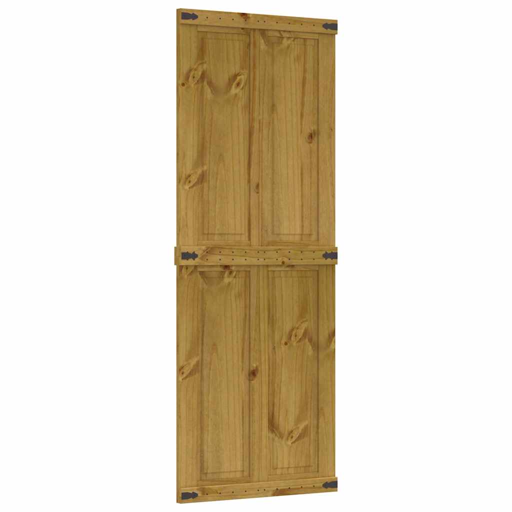 Barn Door CORONA 31.5x82.7" Solid Wood Pine