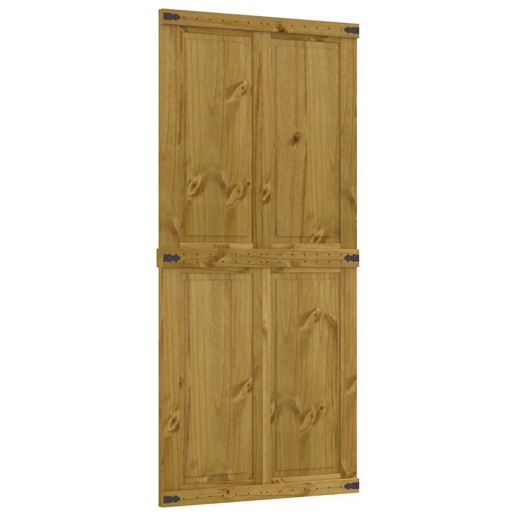 Barn Door CORONA 35.4x82.7" Solid Wood Pine