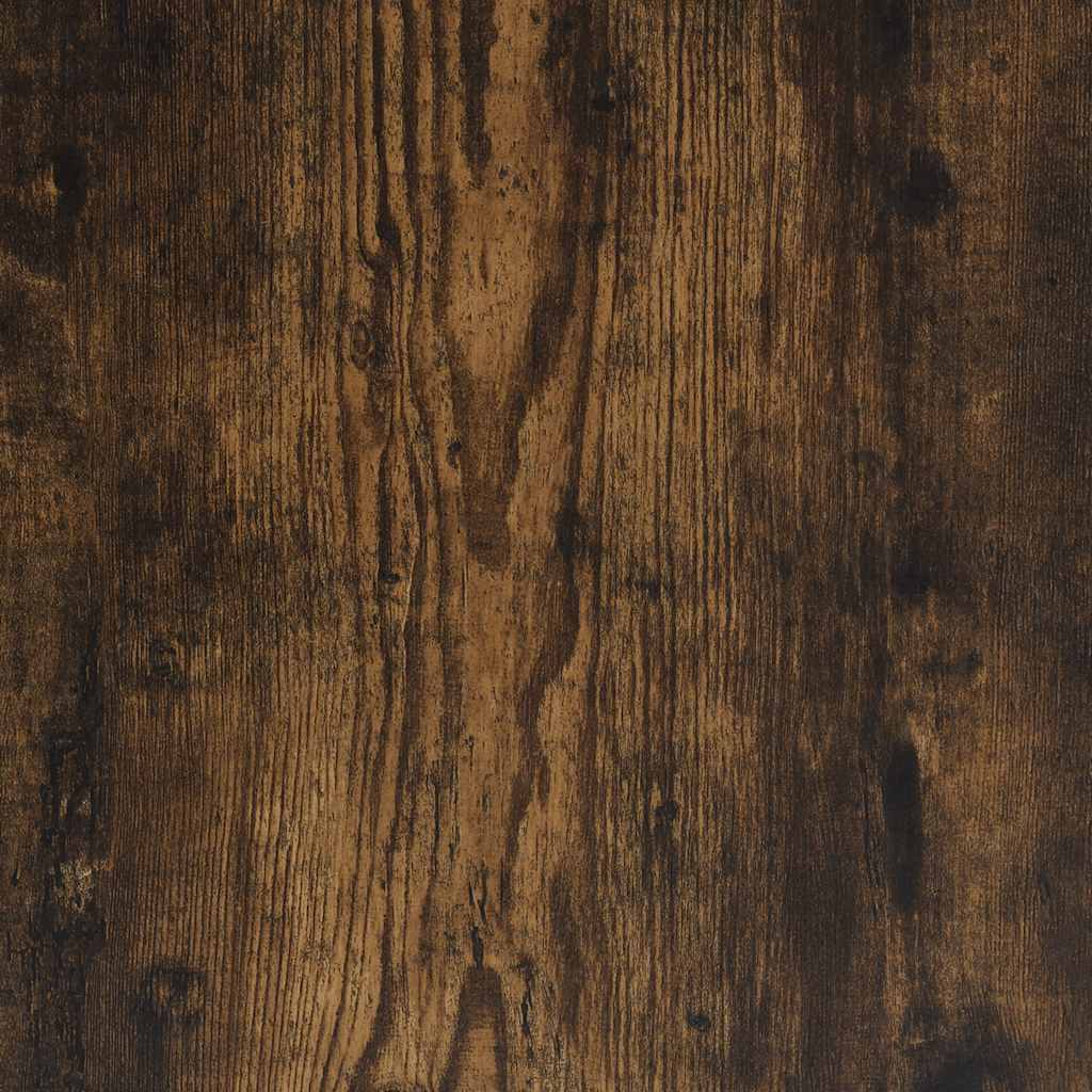 Computer Tower Stand Smoked Oak Engineered Wood Medium