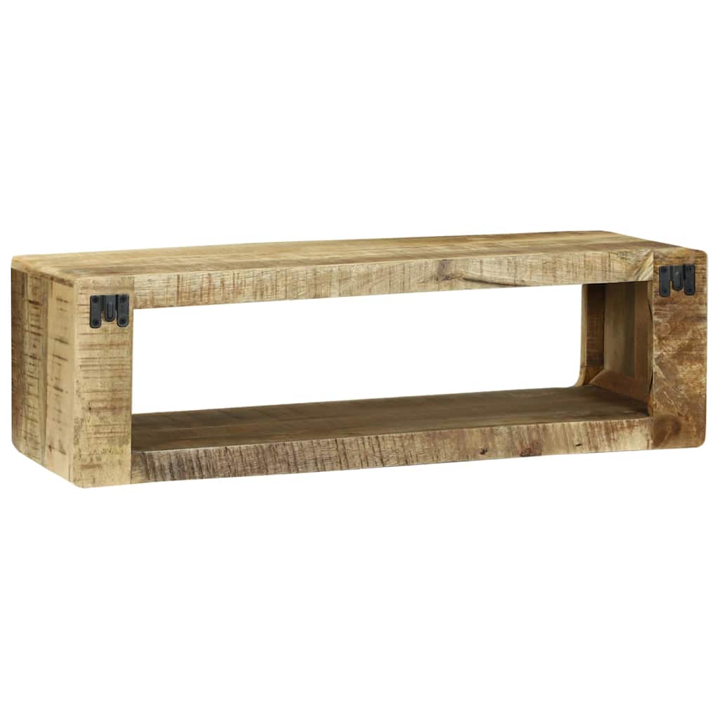 TV Cabinet with Shelf with Storage Brown Solid Mango wood