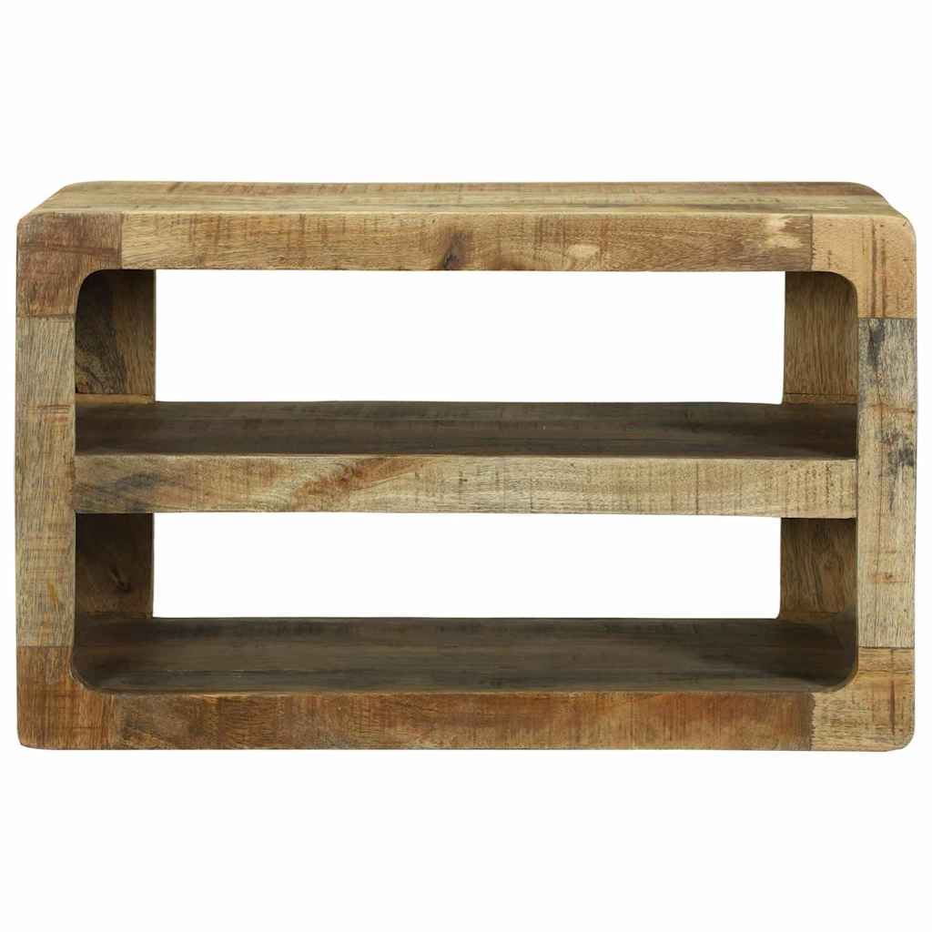 TV Cabinet with Shelf Brown 60 x 32 x 36 cm Solid Mango wood