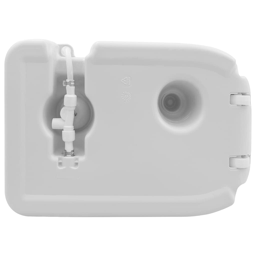 Camping Handwash Stand Gray 50.5 x 33 x 103 cm Plastic
