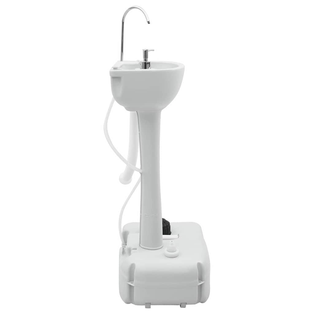 Camping Handwash Stand Gray 50.5 x 33 x 103 cm Plastic