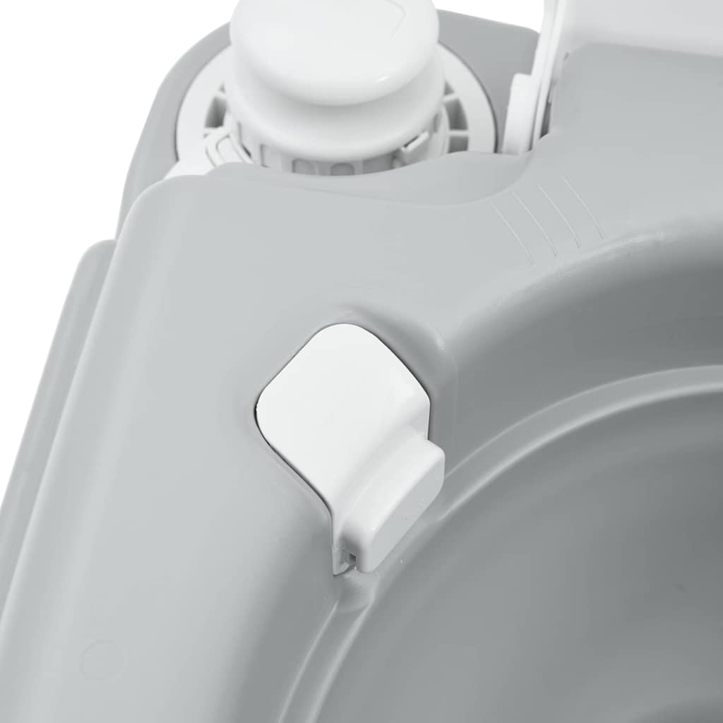 Camping Toilet Gray 41.5 x 36.5 x 42 cm