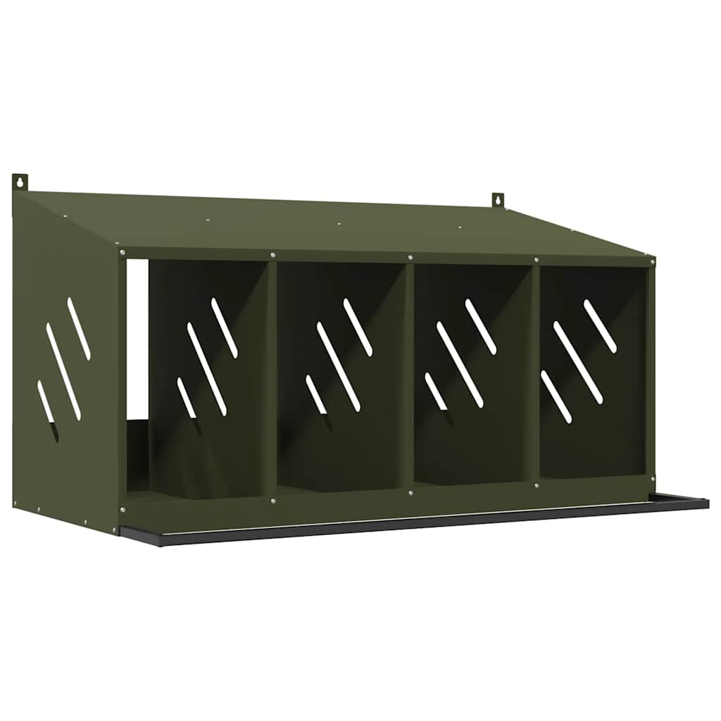 Chicken Nesting Box Olive green Cold-rolled sheet Medium