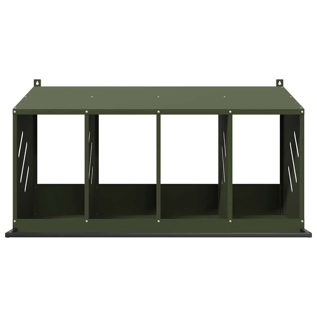 Chicken Nesting Box Olive green Cold-rolled sheet Medium
