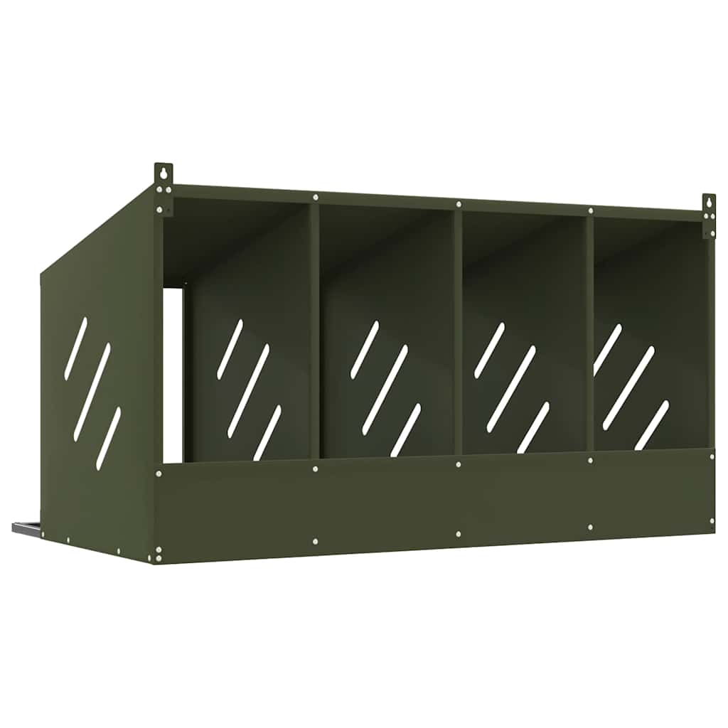 Chicken Nesting Box Olive green Cold-rolled sheet Medium