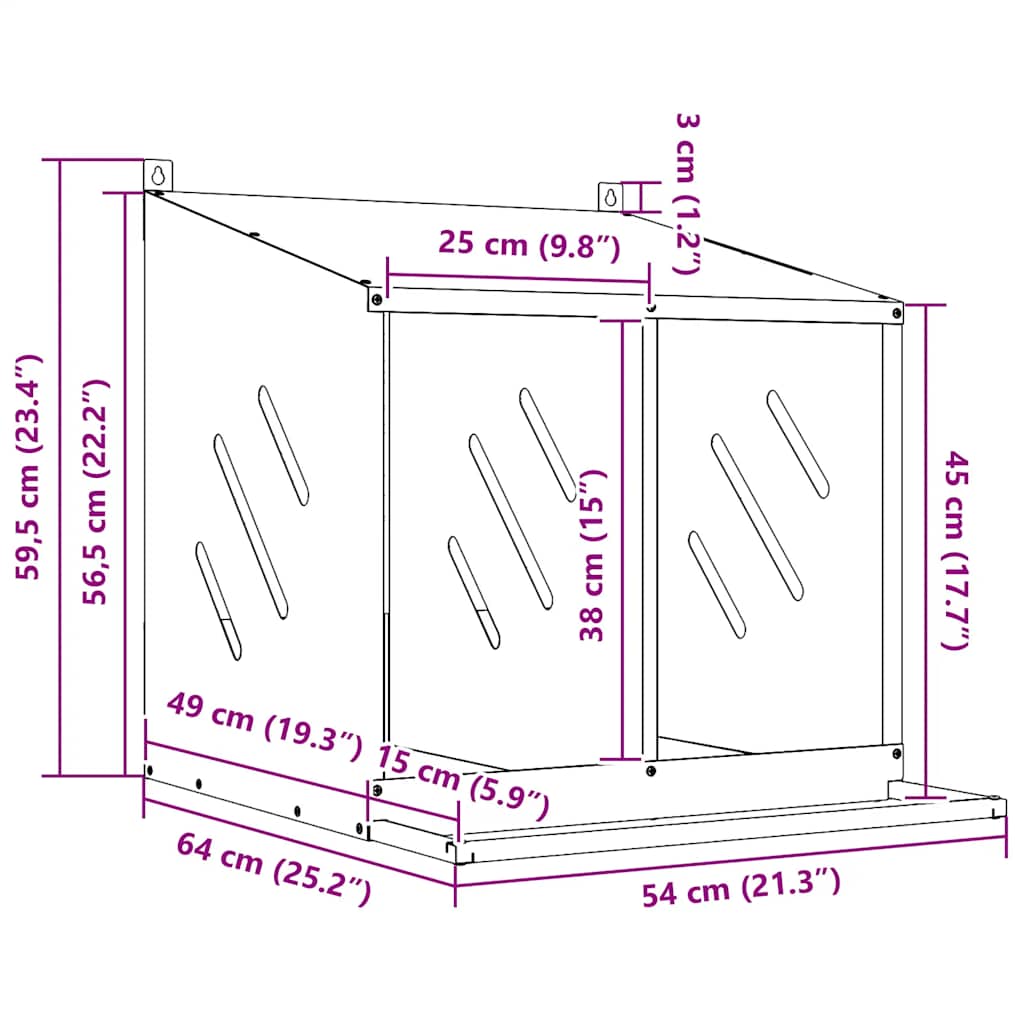 Chicken Nesting Box Galvanized silver Cold-rolled sheet