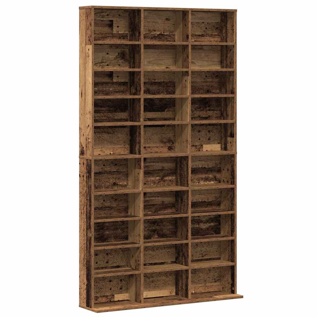 CD Cabinet Old wood 101 x 23 x 177.5 cm Engineered wood