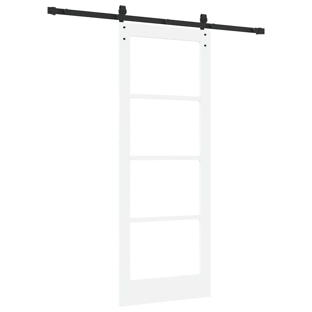 Sliding Door ORKDAL White 30.7 x 79.5 in Solid Pine wood
