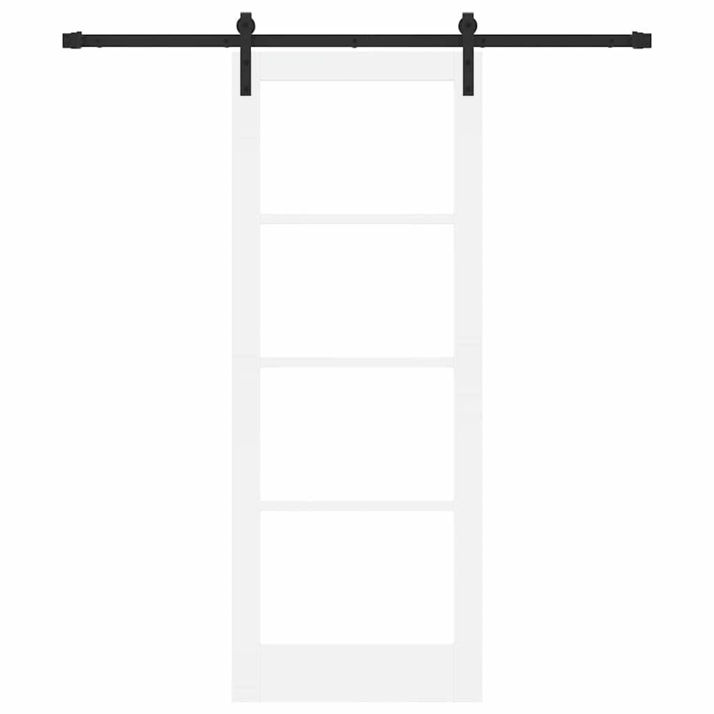 Sliding Door ORKDAL White 30.7 x 79.5 in Solid Pine wood