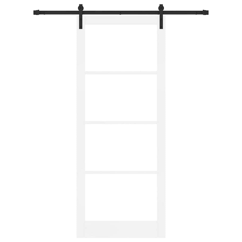 Sliding Door ORKDAL White 36.6 x 91.3 in Solid Pine wood