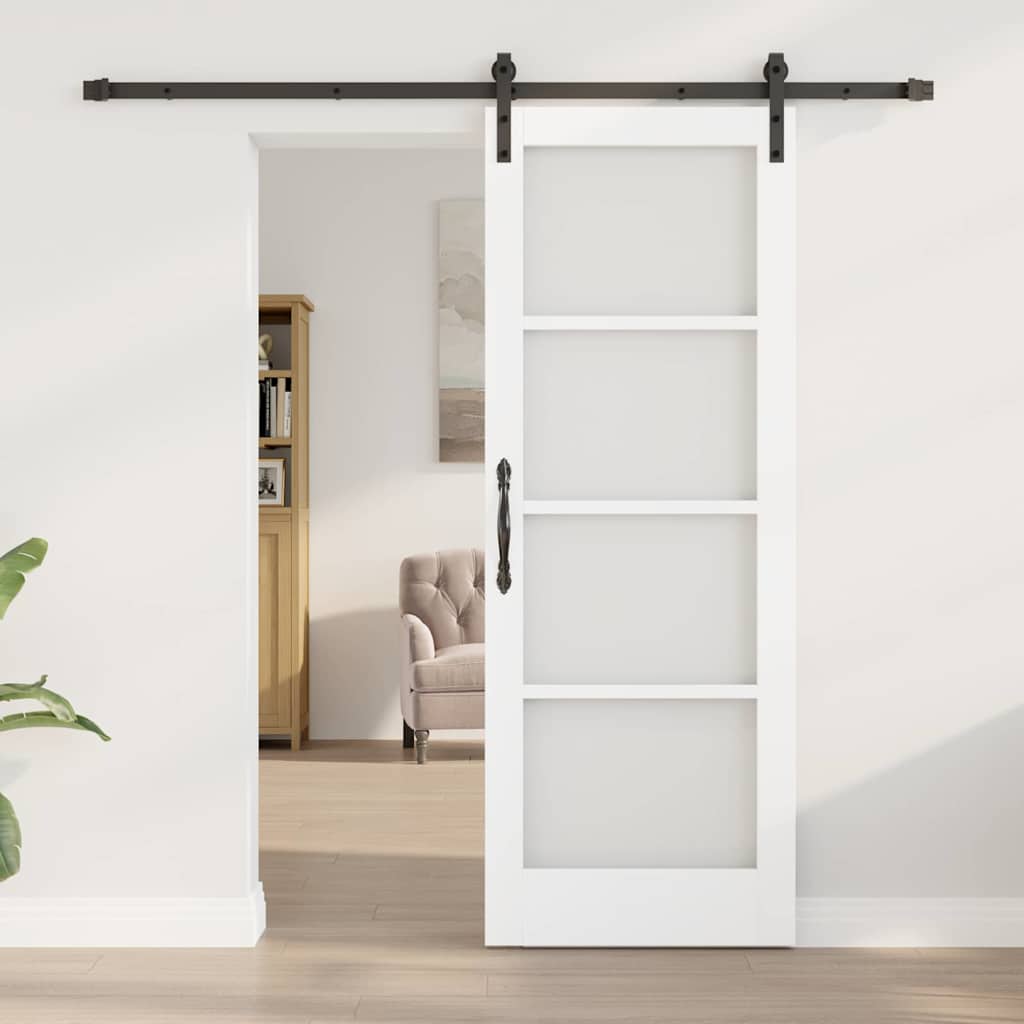 Sliding Door ORKDAL White 29 x 78 in Solid Pine wood