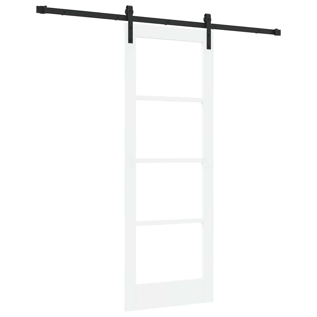 Sliding Door ORKDAL White 29 x 78 in Solid Pine wood