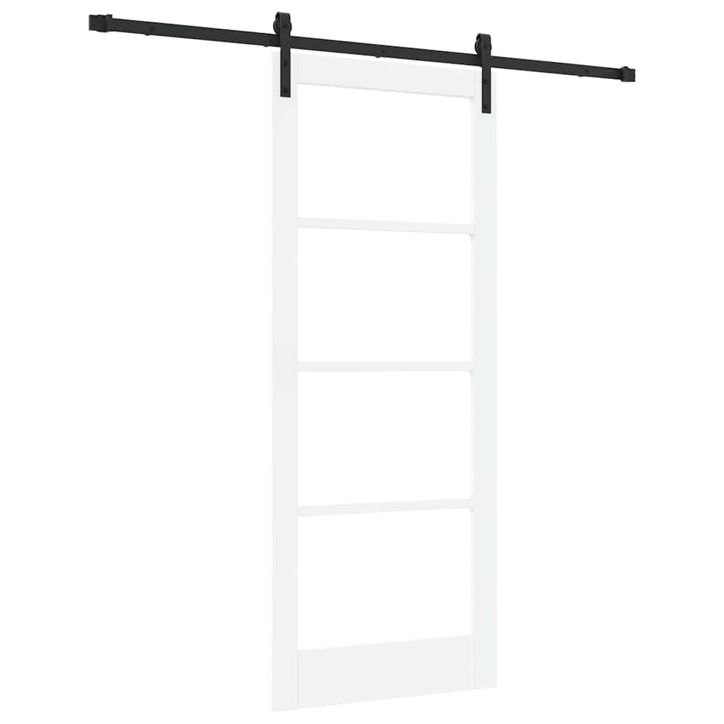 Sliding Door ORKDAL White 32.7 x 79.5 in Solid Pine wood