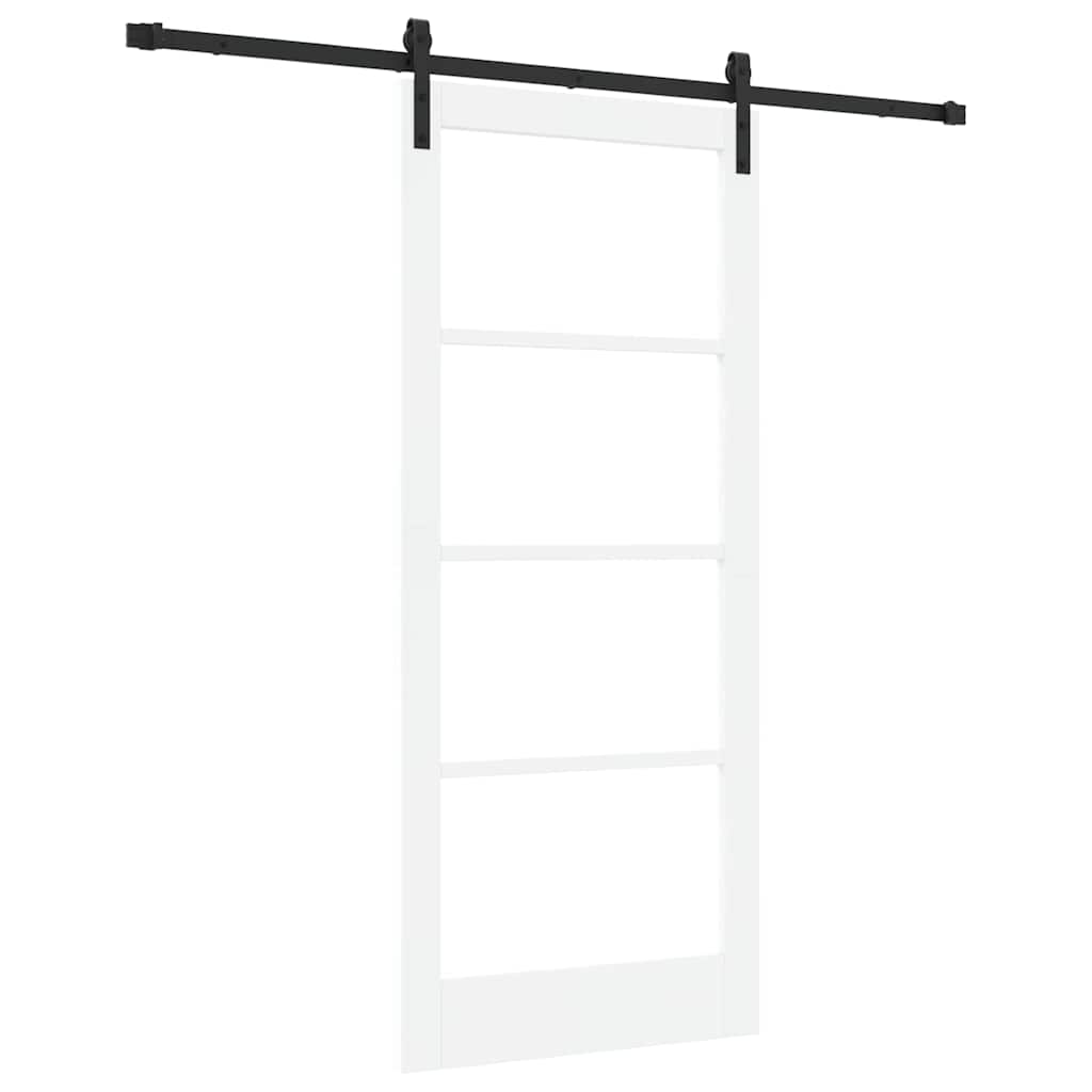 Sliding Door ORKDAL White 33.9 x 78.1 in Solid Pine wood