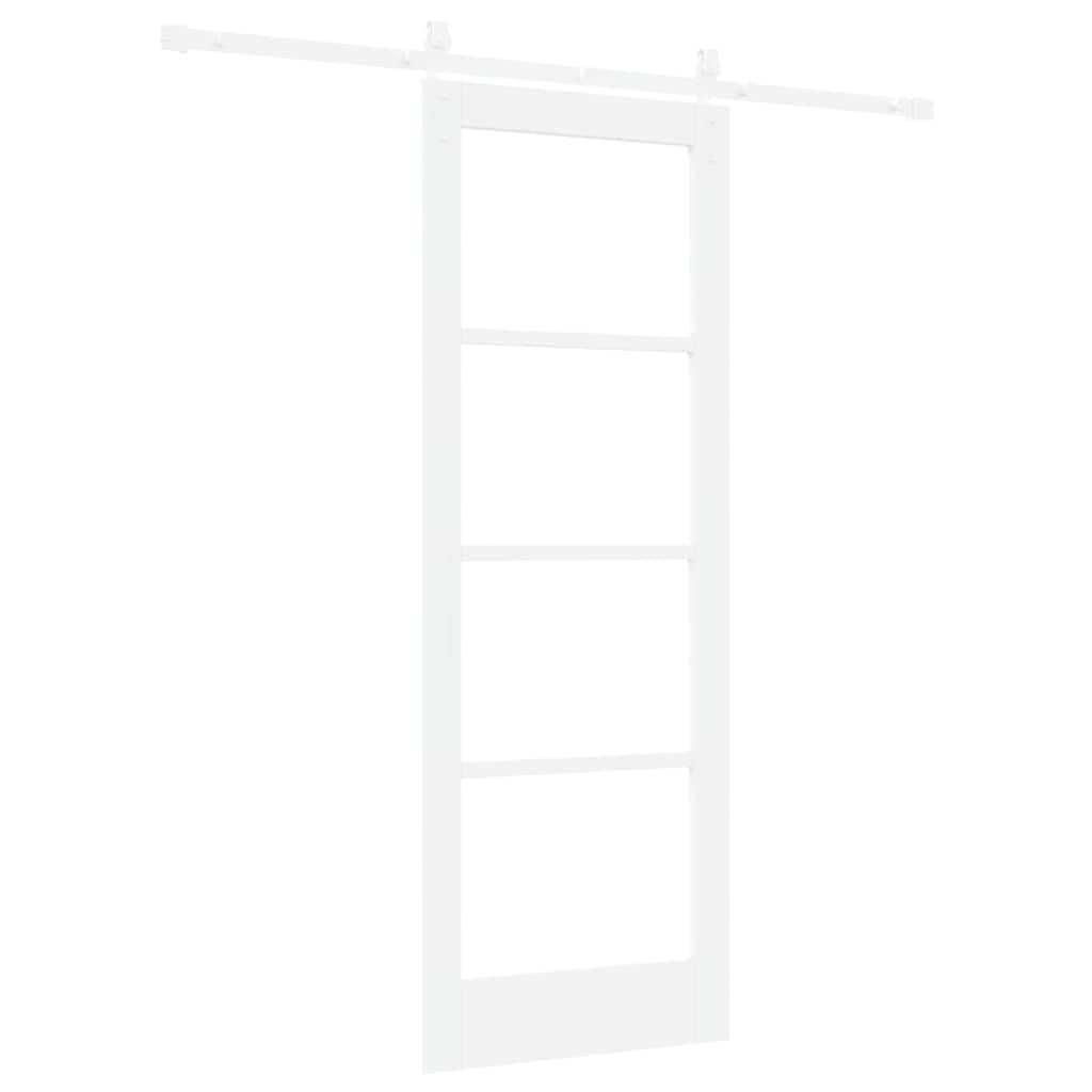 Sliding Door ORKDAL White 29 x 78 in Solid Pine wood