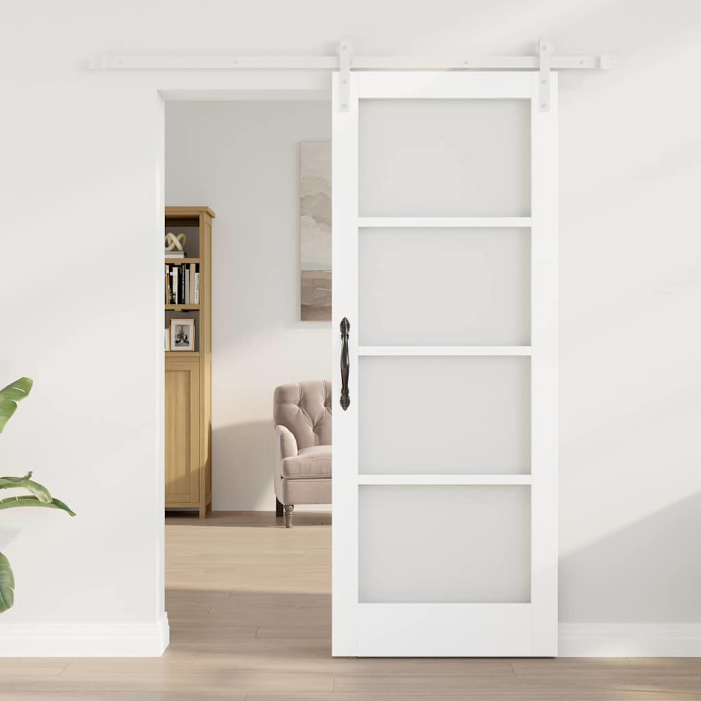 Sliding Door ORKDAL White 30.7 x 79.5 in Solid Pine wood