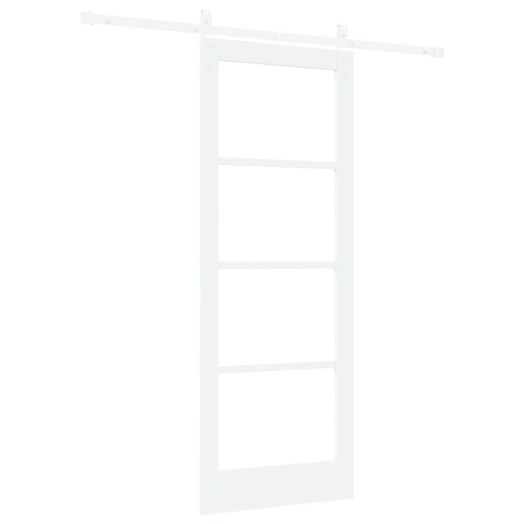 Sliding Door ORKDAL White 30.7 x 79.5 in Solid Pine wood