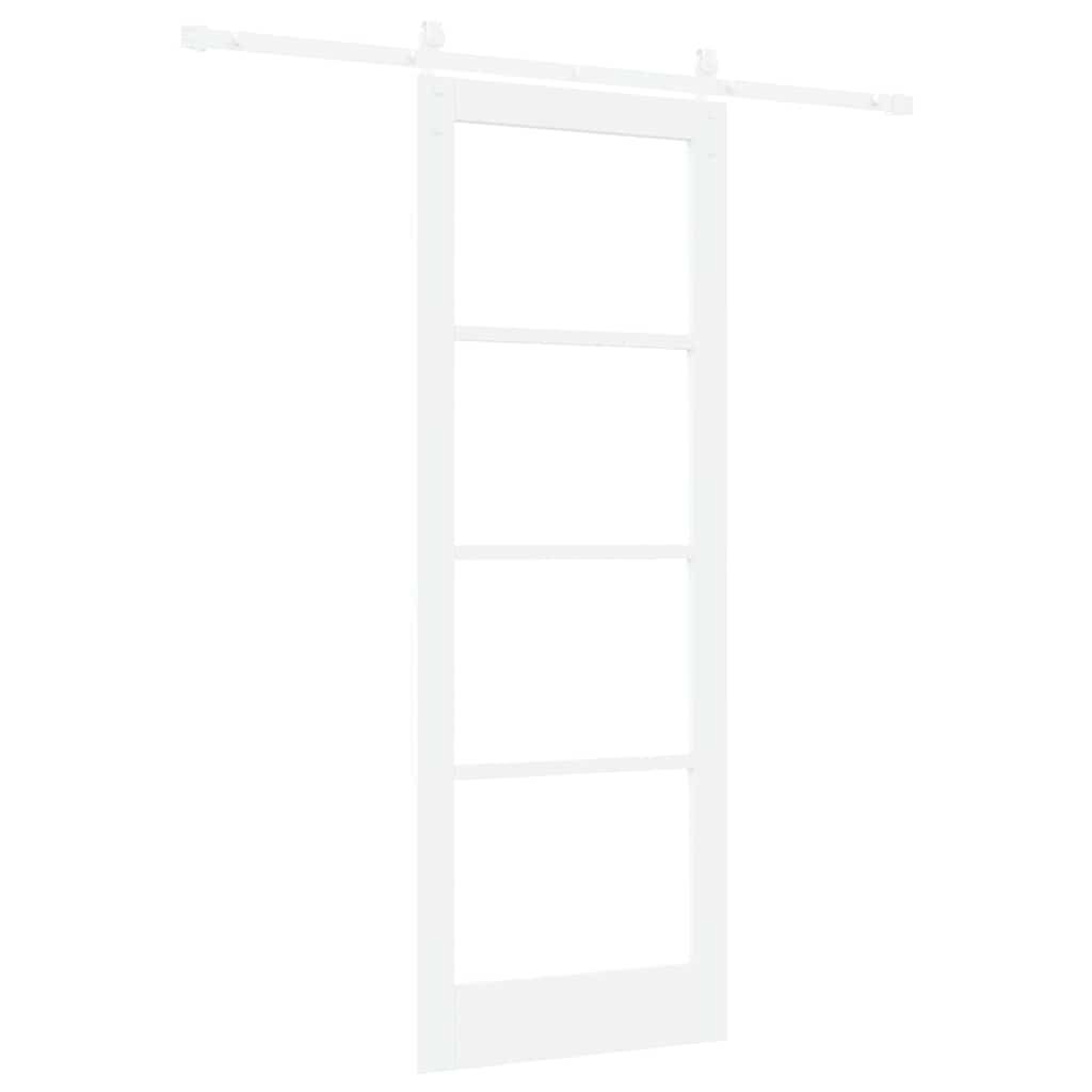 Sliding Door ORKDAL White 30.7 x 83.1 in Solid Pine wood