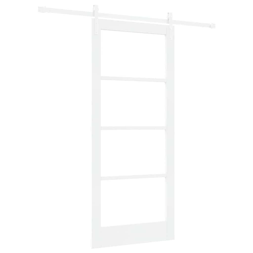 Sliding Door ORKDAL White 33.9 x 78.1 in Solid Pine wood