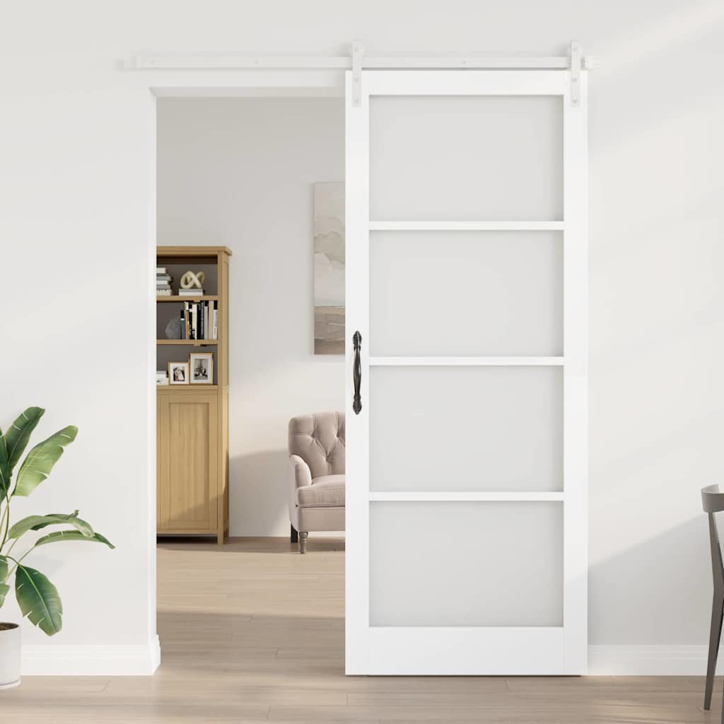 Sliding Door ORKDAL White 36.6 x 91.3 in Solid Pine wood