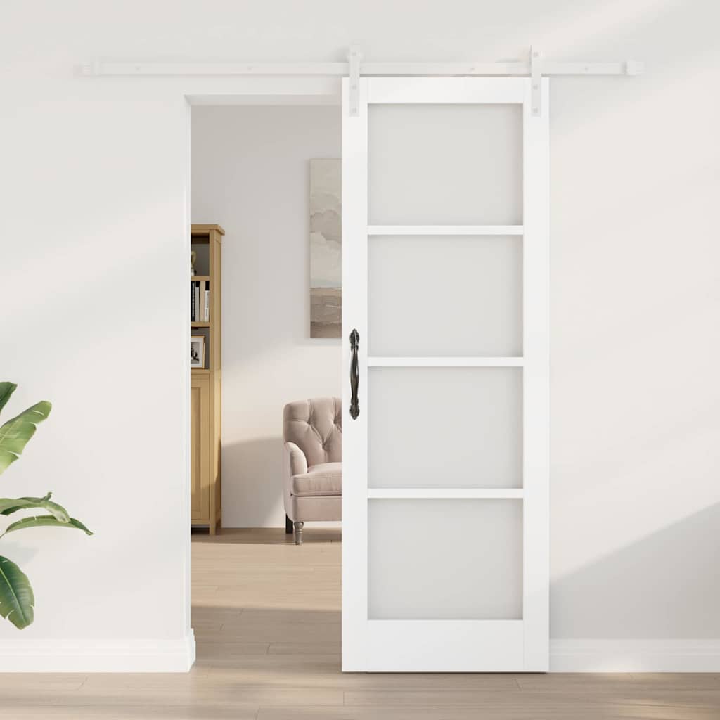 Sliding Door ORKDAL White 28.9 x 83.1 in Solid Pine wood