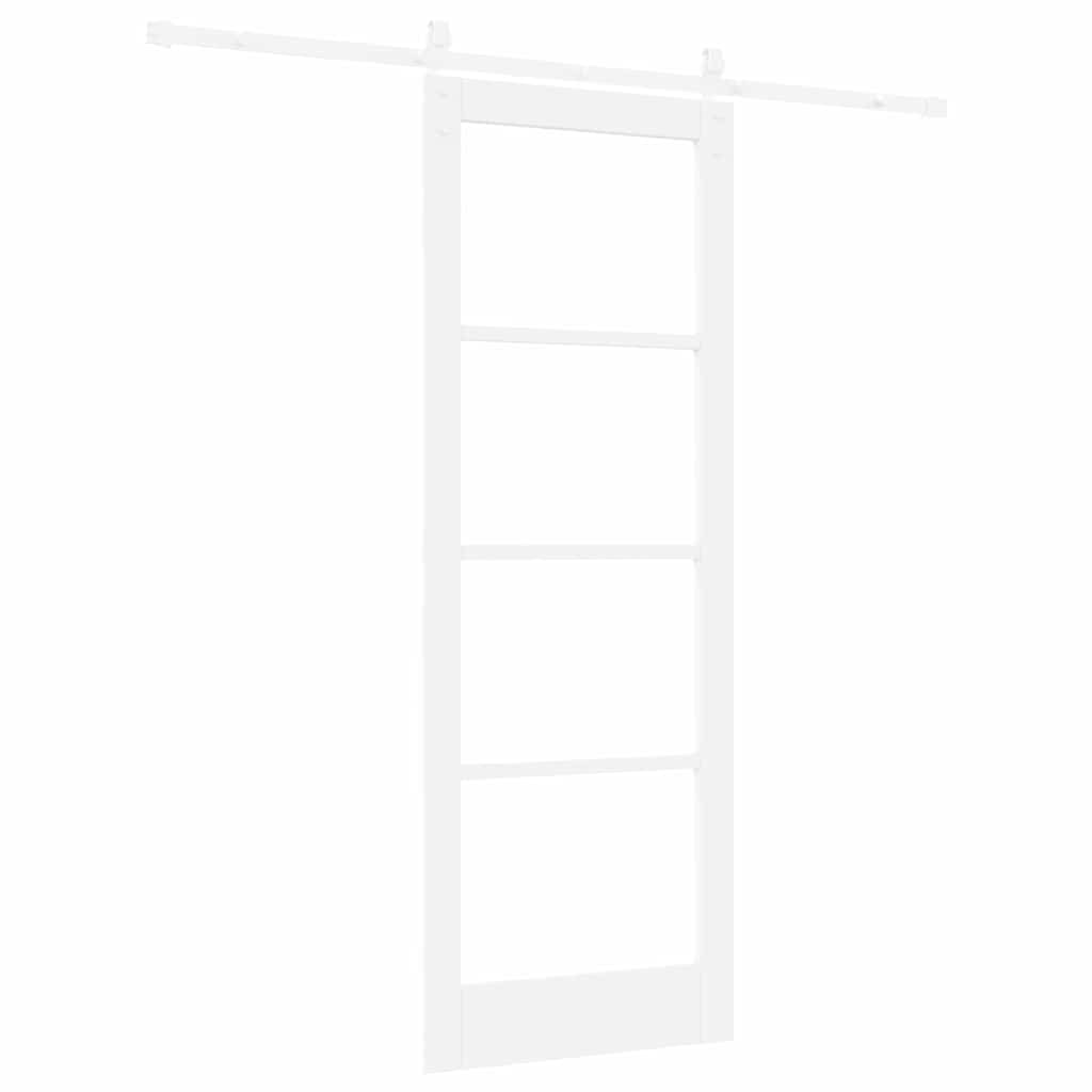 Sliding Door ORKDAL White 30.7 x 83.1 in Solid Pine wood