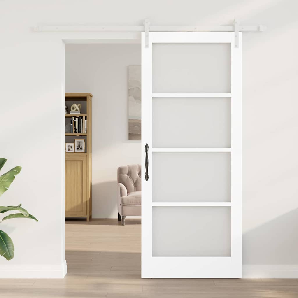 Sliding Door ORKDAL White 33.9 x 83.1 in Solid Pine wood