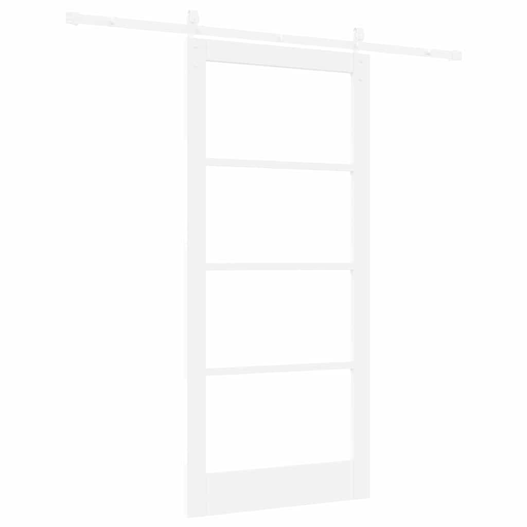 Sliding Door ORKDAL White 36.6 x 79.5 in Solid Pine wood